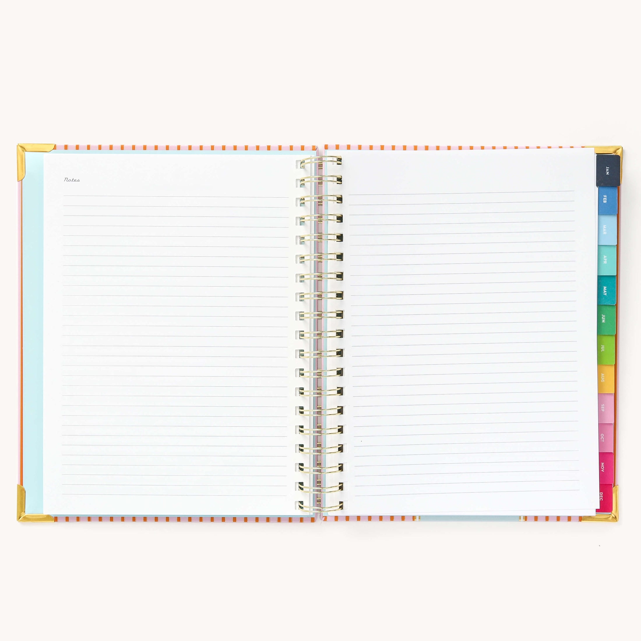 2025 Weekly, Simplified Planner, Cabana Pinstripe