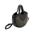 Load image into Gallery viewer, Kaylee Black Recycled Vegan Top Handle Bag
