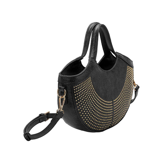 Kaylee Black Recycled Vegan Top Handle Bag