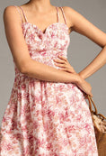 Load image into Gallery viewer, By Anthropologie Corset Midi Dress
