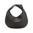 Load image into Gallery viewer, Brigitte Large Studded Black Shoulder Bag
