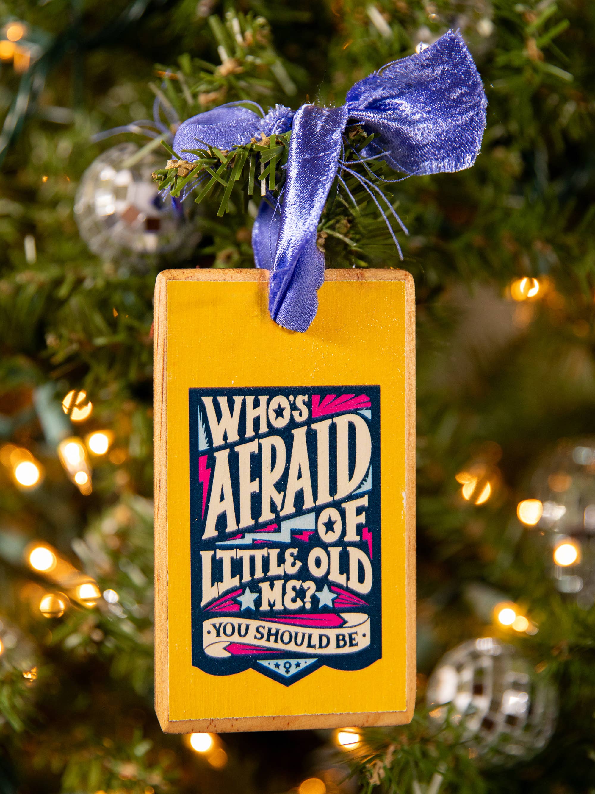 Who's Afraid of Little Old Me, Swifties for Kamala Ornament