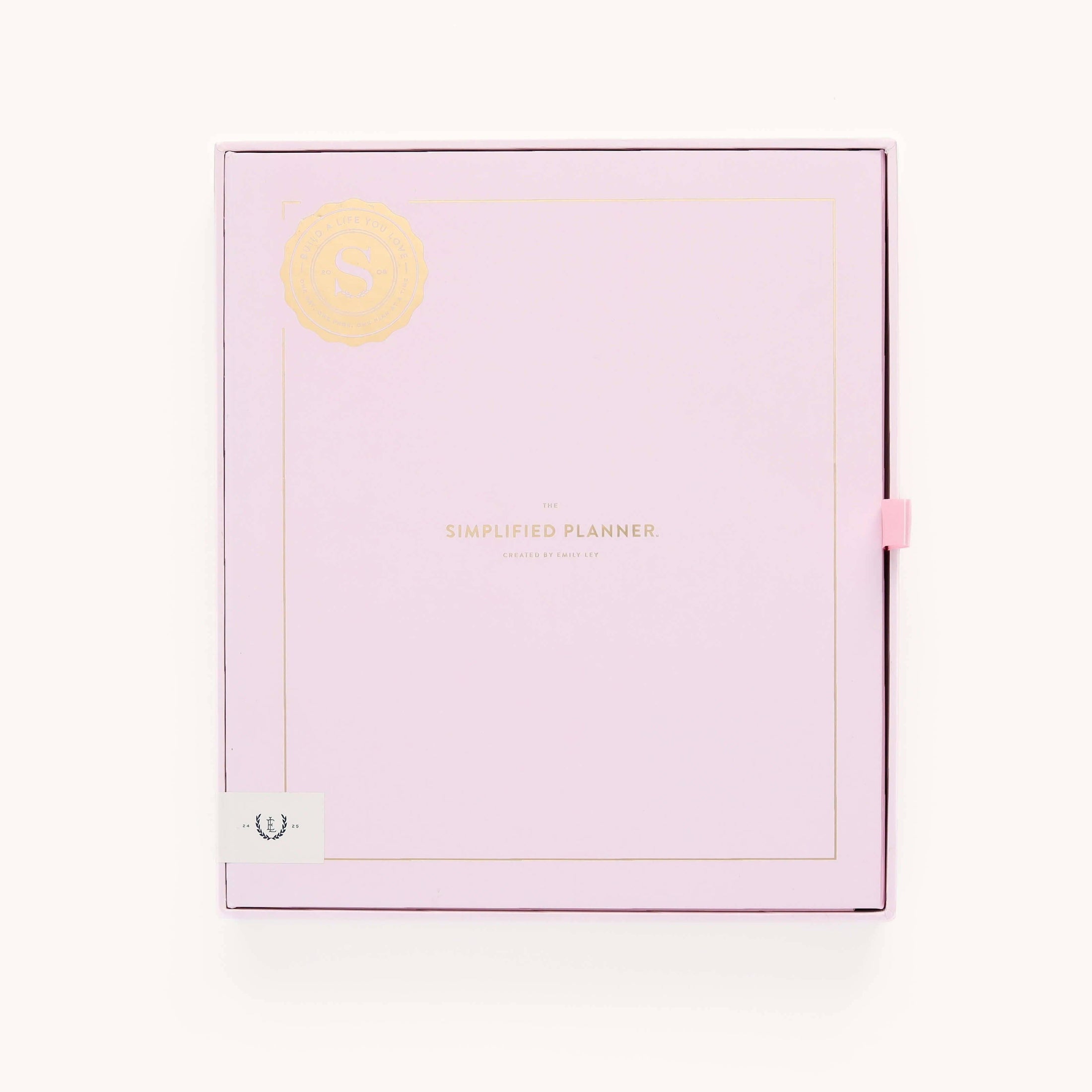 2025 Weekly, Simplified Planner, Blush Block