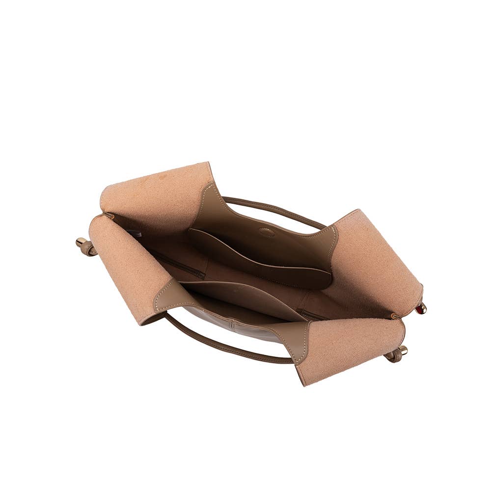 Tracy Mushroom Recycled Vegan Shoulder Bag