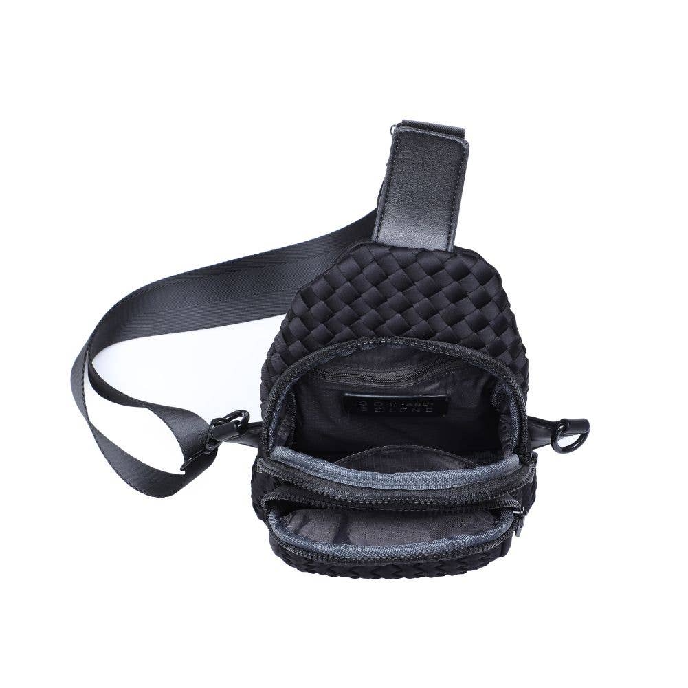 Beyond The Horizon - Woven Neoprene Sling Backpack: Forest