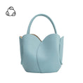 Load image into Gallery viewer, Tulip Blue Recycled Vegan Top Handle Bag
