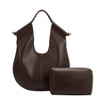 Load image into Gallery viewer, Tracy Espresso Recycled Vegan Shoulder Bag
