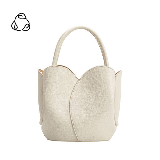 Tulip Bone Recycled Vegan Top Handle Bag