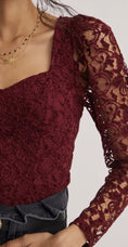 Load image into Gallery viewer, By Anthropologie Sweetheart Lace Top
