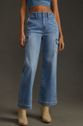 Load image into Gallery viewer, PAIGE Carly High-Rise Crop Wide-Leg Jeans
