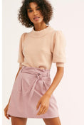 Load image into Gallery viewer, Free People Payton Paperbag Mini Skirt
