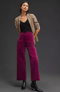 Load image into Gallery viewer, The Colette Cropped Wide-Leg Corduroy Pants by Maeve
