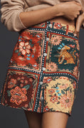 Load image into Gallery viewer, Farm Rio Quilted Tapestry Mini Skirt
