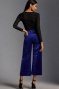 Load image into Gallery viewer, The Colette Cropped Wide-Leg Velvet Pants by Maeve
