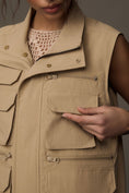 Load image into Gallery viewer, By Anthropologie Cargo Utility Vest
