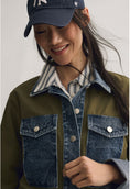 Load image into Gallery viewer, DOLAN Denim Mix Utility Jacket
