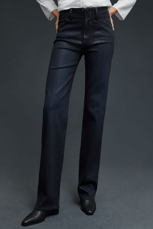 PAIGE Blake High-Rise Coated Jeans