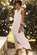 Load image into Gallery viewer, By Anthropologie Sleeveless Bow-Back Maxi Dress
