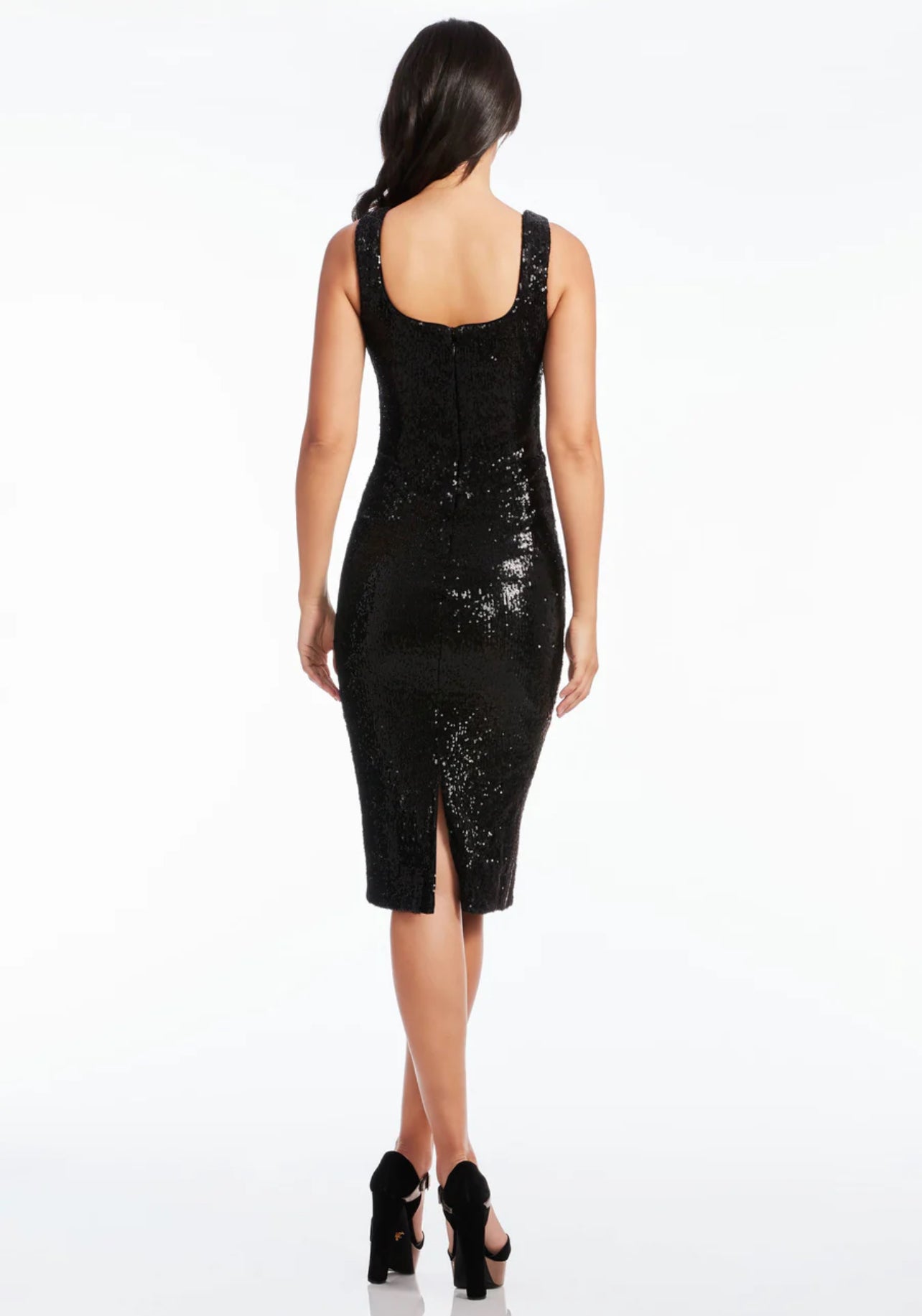 Dress The Population Sweetheart Sequin Dress