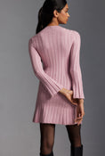 Load image into Gallery viewer, By Anthropologie Long-Sleeve A-Line Sweater Mini Dress
