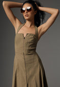 Load image into Gallery viewer, By Anthropologie Zip-Front Corset Dress
