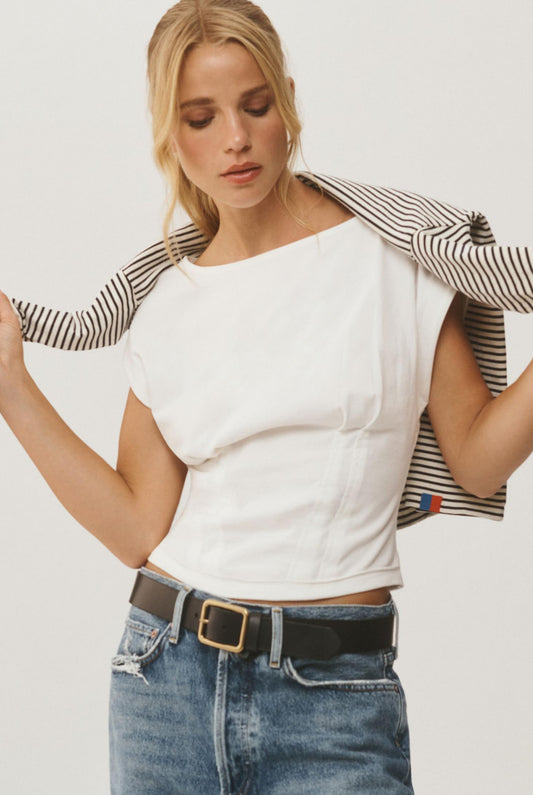 Pilcro Corset Tee