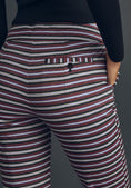 Load image into Gallery viewer, Maeve Striped Kick Flare Pants
