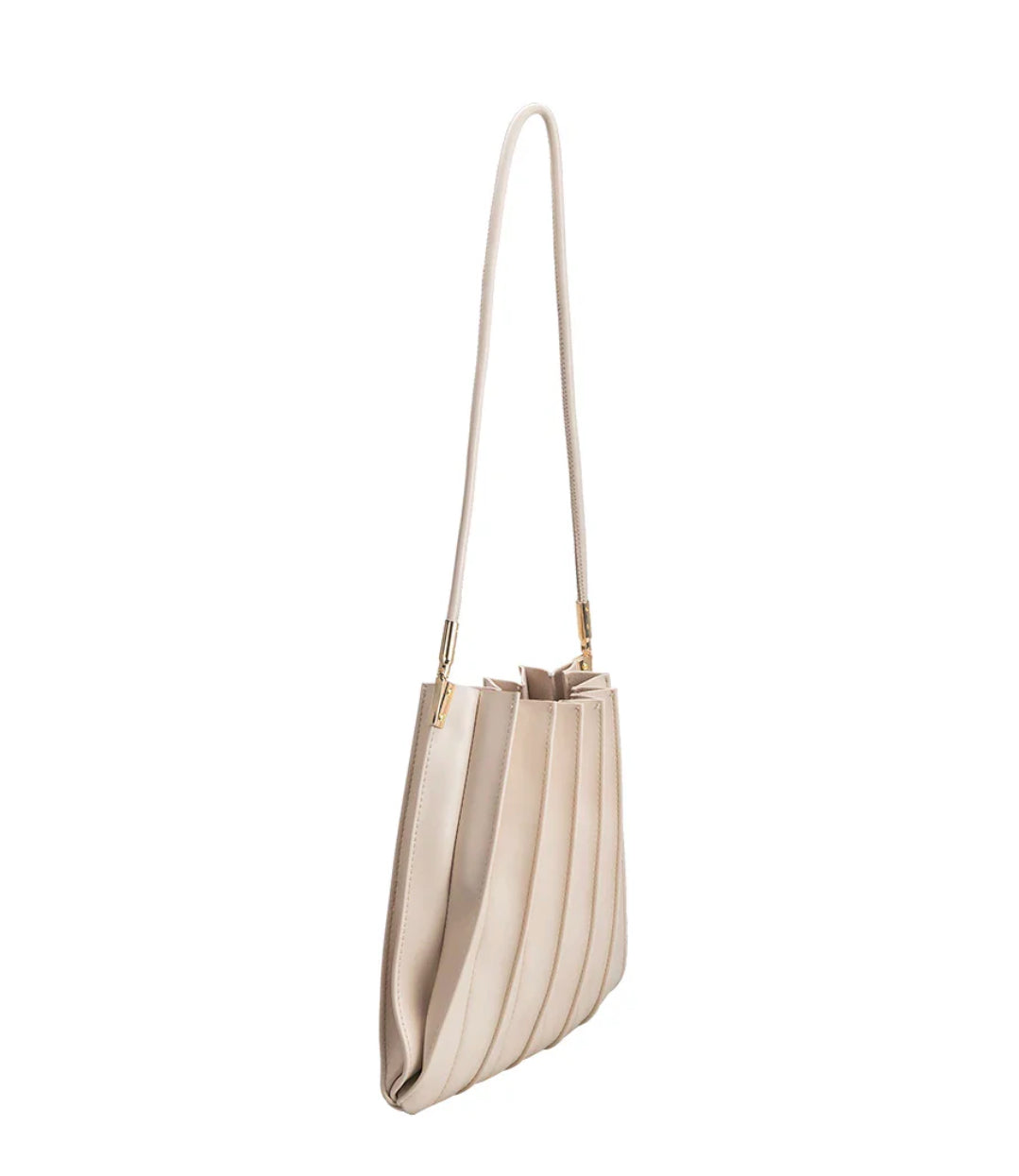 Carrie Pleated Shoulder Bag