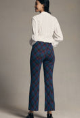 Load image into Gallery viewer, The Margot Kick-Flare Cropped Trousers by Maeve: Plaid Edition
