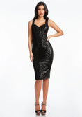 Load image into Gallery viewer, Dress The Population Sweetheart Sequin Dress
