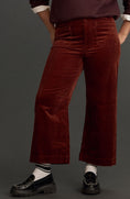 Load image into Gallery viewer, The Colette Cropped Wide-Leg Corduroy Pants by Maeve
