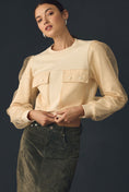 Load image into Gallery viewer, By Anthropologie Utility Pocket Pullover
