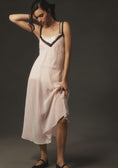 Load image into Gallery viewer, By Anthropologie Strappy Sequin-Layer Midi Slip Dress
