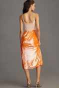 Load image into Gallery viewer, By Anthropologie Sweetheart Sequin Side-Slit Midi Dress
