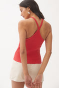 Load image into Gallery viewer, T.La Ribbed Halter Tank
