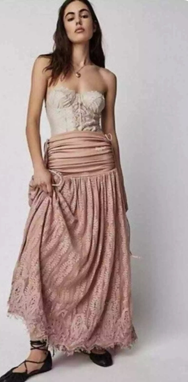 Free People Rosie Plains Convertible Skirt or Dress