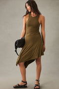 Load image into Gallery viewer, Daily Practice by Anthropologie Sleeveless Side-Ruched Dress
