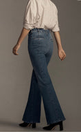 Load image into Gallery viewer, Pilcro Fluted High-Rise Flare Jeans
