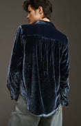 Load image into Gallery viewer, Pilcro Relaxed Velvet Buttondown Shirt
