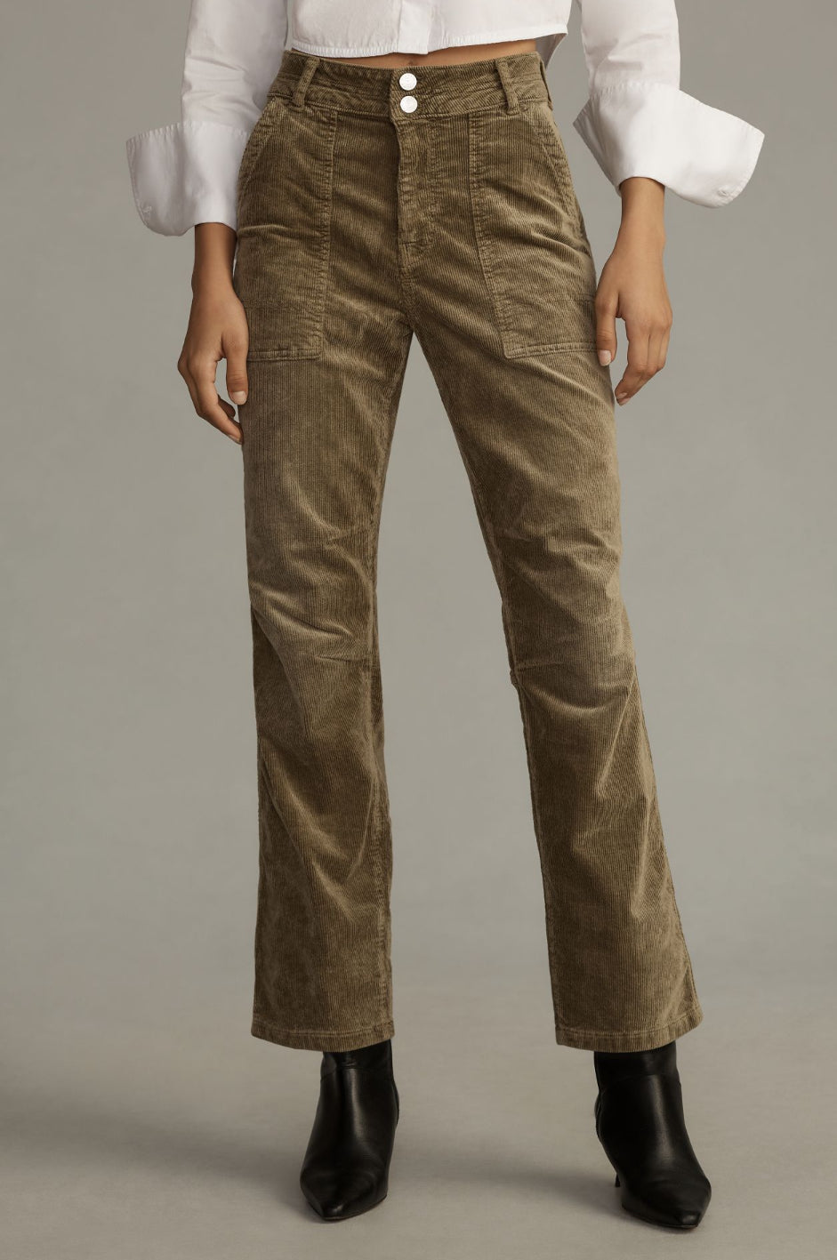 The Wanderer Relaxed-Leg Corduroy Pants by Pilcro