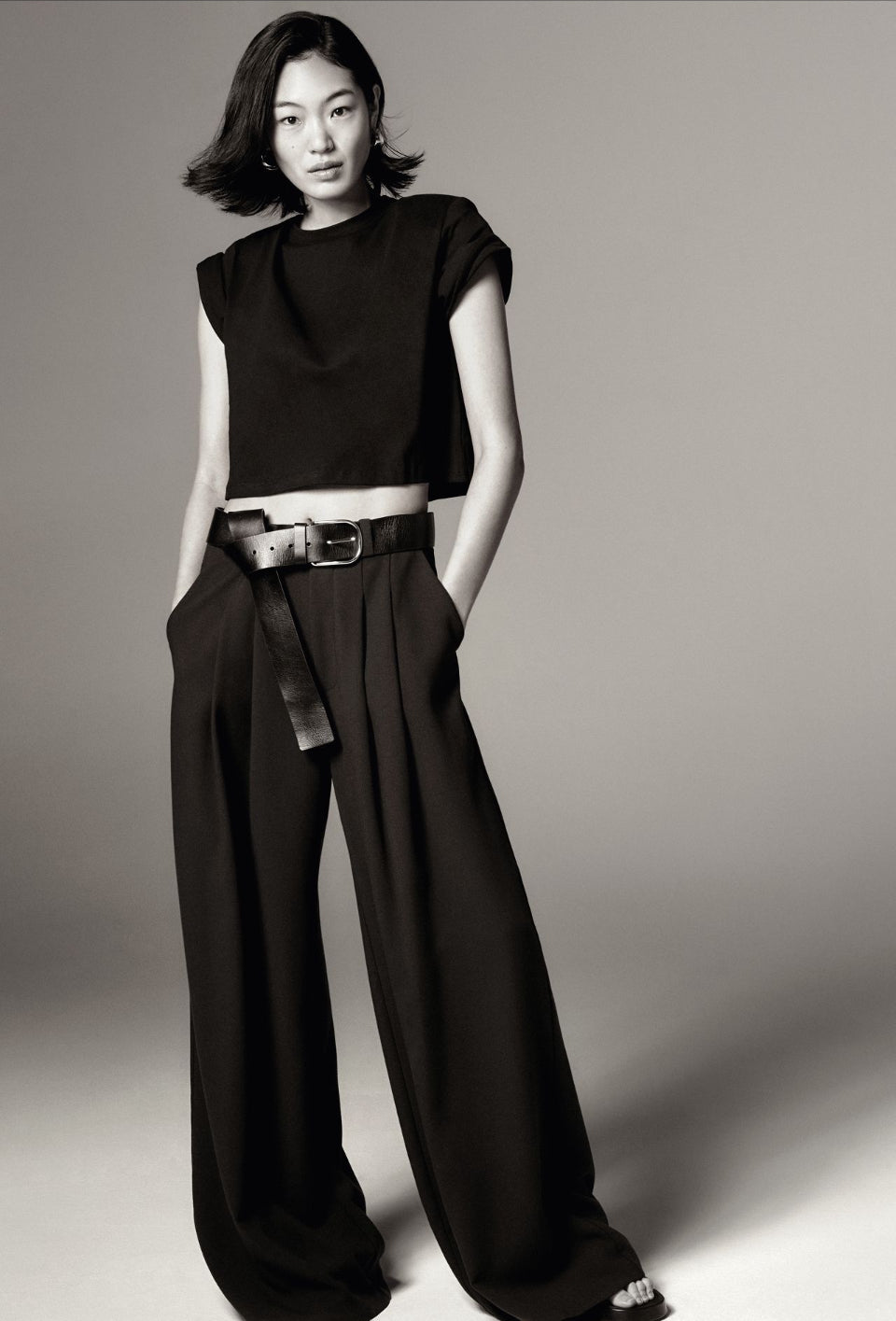 Maeve The Avery Pleated Wide-Leg Trousers