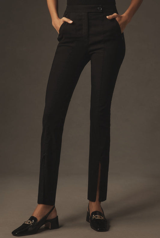 Maeve Zip-to-Flare Slim Leggings