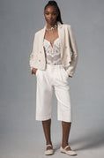 Load image into Gallery viewer, DOLAN Pleated-Back Cropped Blazer
