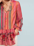 Load image into Gallery viewer, Ombre Peasant Blouse
