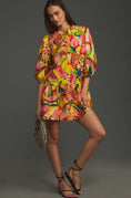 Load image into Gallery viewer, Farm Rio Long-Sleeve Printed Mini Dress
