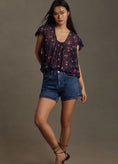 Load image into Gallery viewer, Maeve U-Neck Popover Blouse
