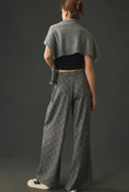 Load image into Gallery viewer, Maeve Plaid Pleated Pants
