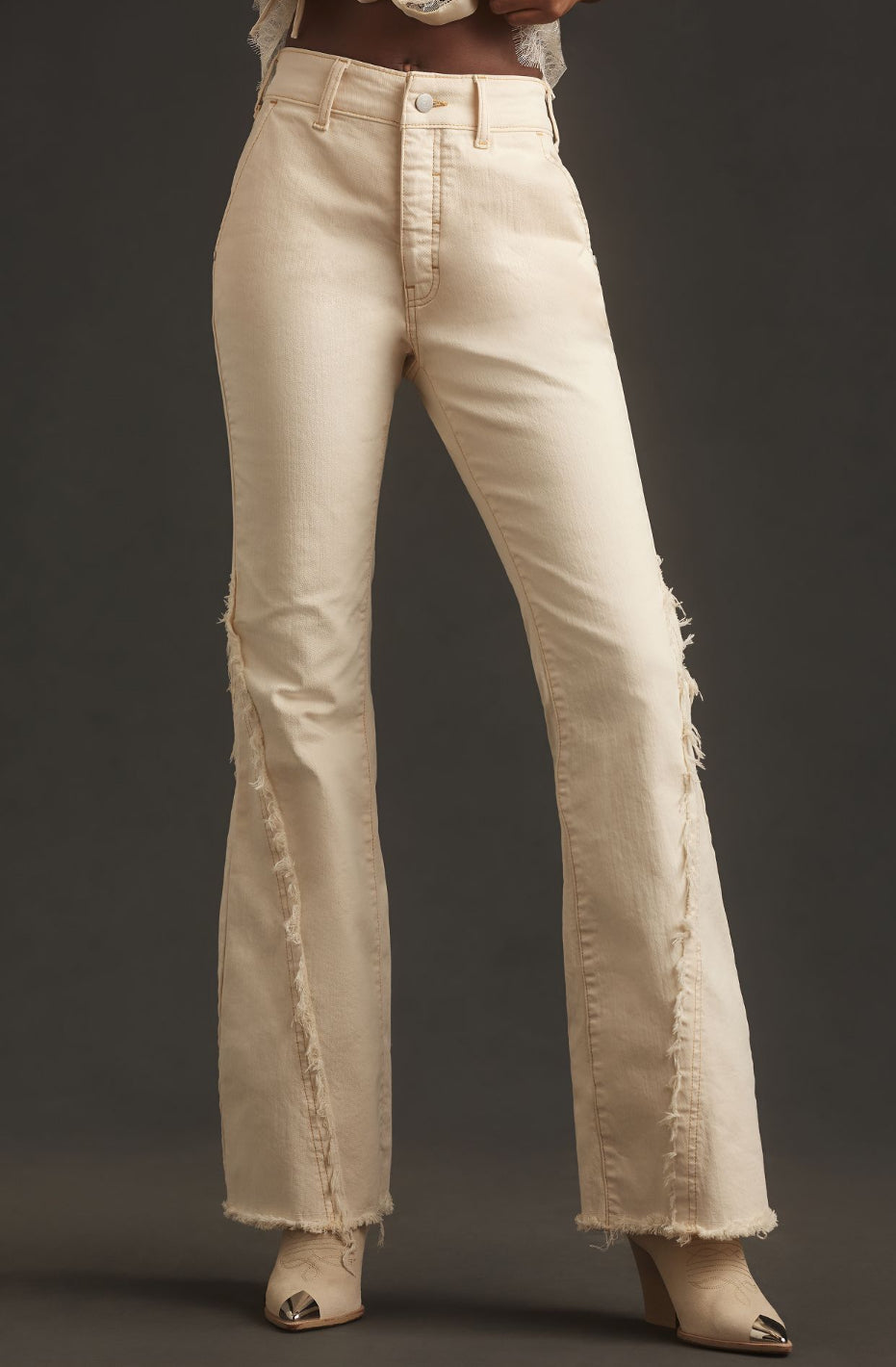 Pilcro Reworked High-Rise Icon Flare Jeans