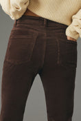 Load image into Gallery viewer, The Yaya Mid-Rise Corduroy Crop Flare Jeans by Pilcro
