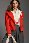 Load image into Gallery viewer, Maeve Twofer Hoodie Peacoat
